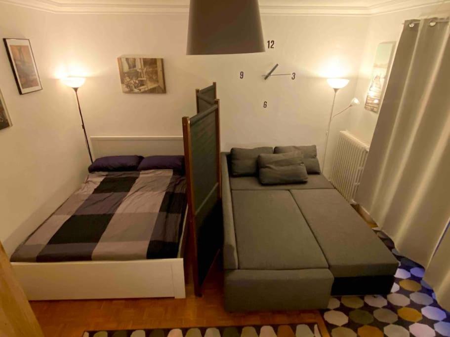 Central & Relaxed Appartement Genève Buitenkant foto